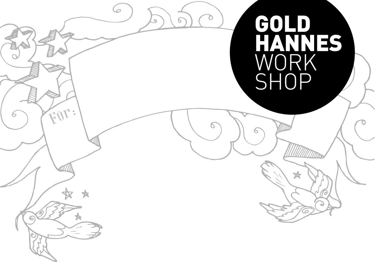 Gutschein für Trauringe Workshop für 2 mit Materialkostenzuschuss (1.500€)